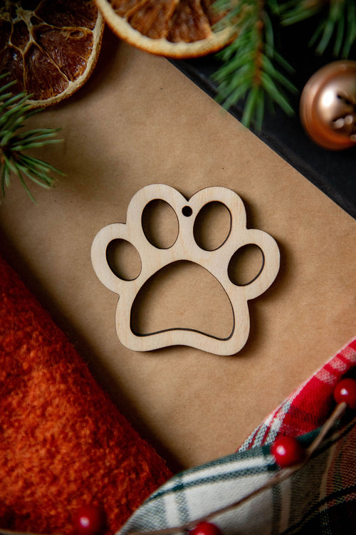 Pet Paw Ornament