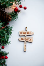 North Pole to Town Ornaments