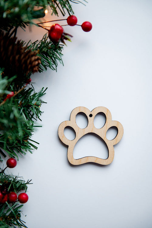 Pet Paw Ornament