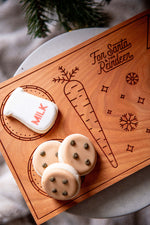 Santa Charcuterie Board