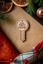 My/Our First Home Ornaments - Key
