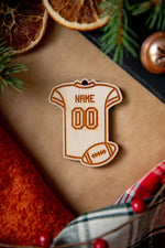 Custom Football Jersey Ornament or Magnet