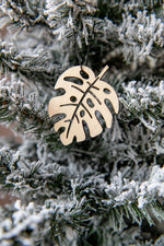 Monstera Ornament