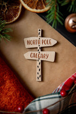 North Pole to Town Ornaments