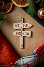 North Pole to Town Ornaments