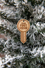 My/Our First Home Ornaments - Key