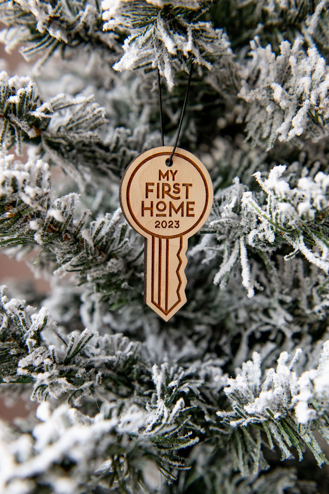 My/Our First Home Ornaments - Key