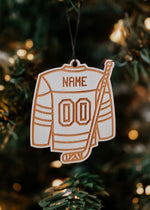 Custom Hockey Jersey Ornament or Magnet