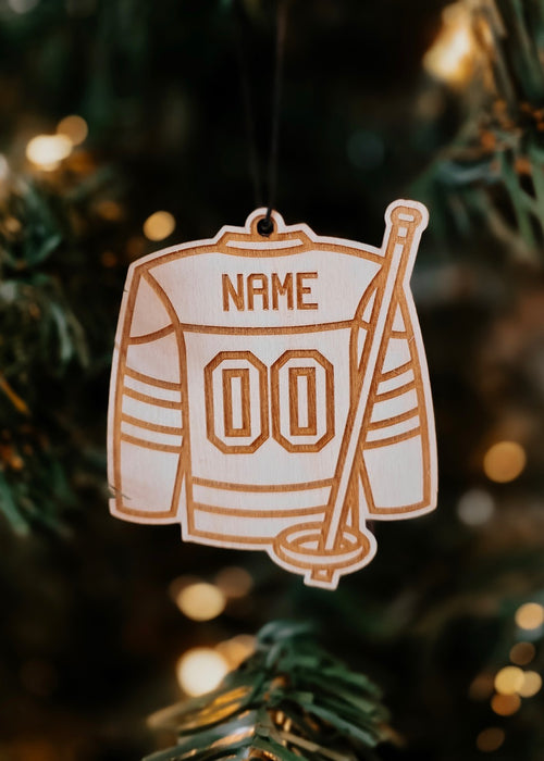 Custom Ringette Jersey Ornament or Magnet